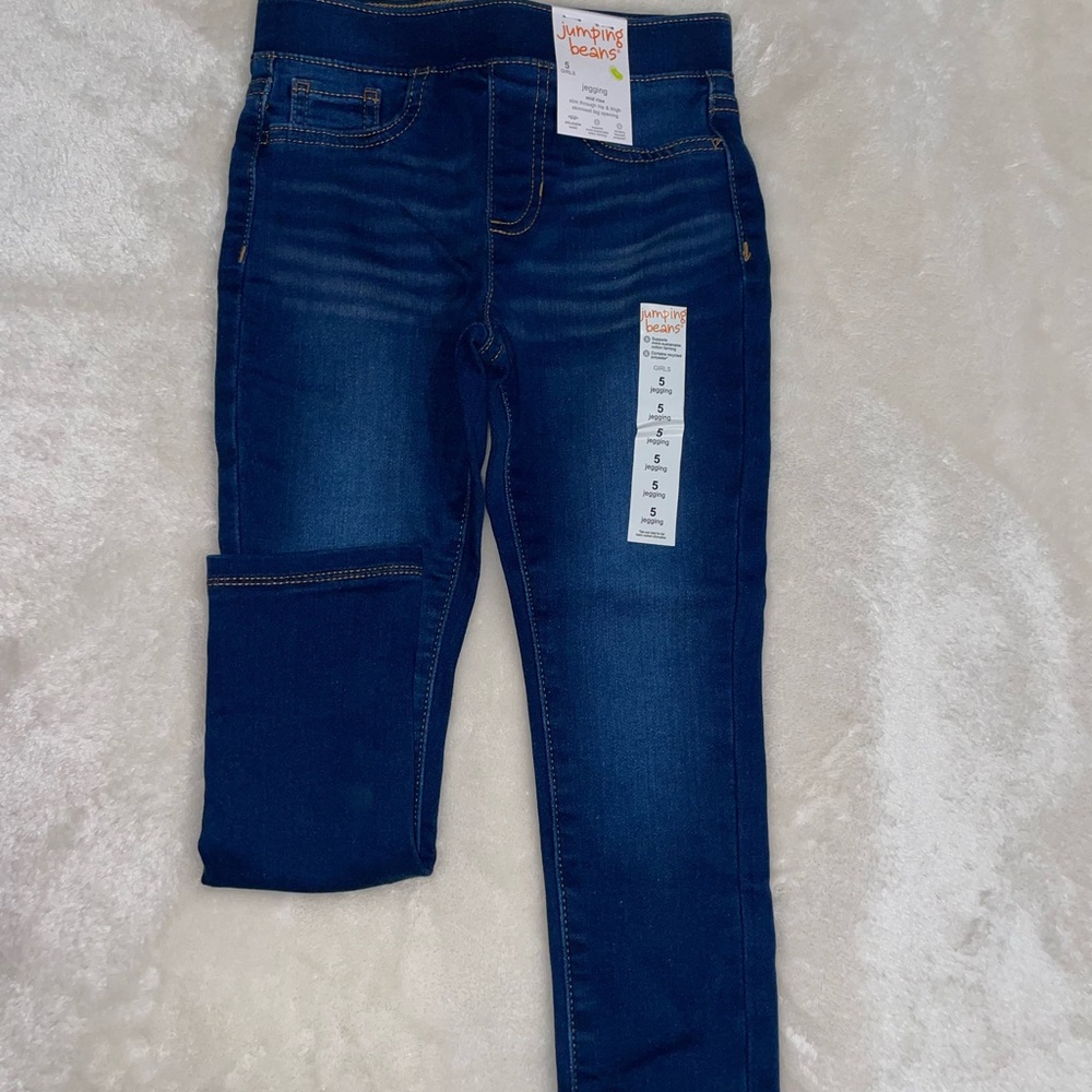 Jumping Beans Navy Blue Denim Pants